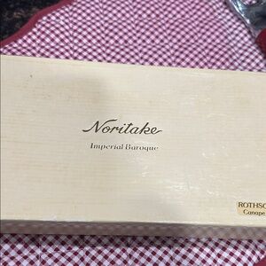 Noritake Imperial Baroque Cream Canape dish